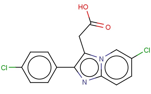 6-CHLORO-2-(4-CHLOROPHENYL)IMIDAZO[1,2-A]PYRIDINE-3-ACETIC ACID